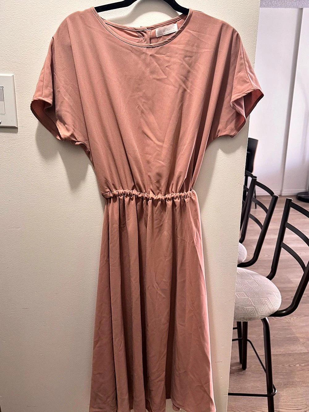 Oak + Fort Pink Maxi Dress Size XS/S Like New